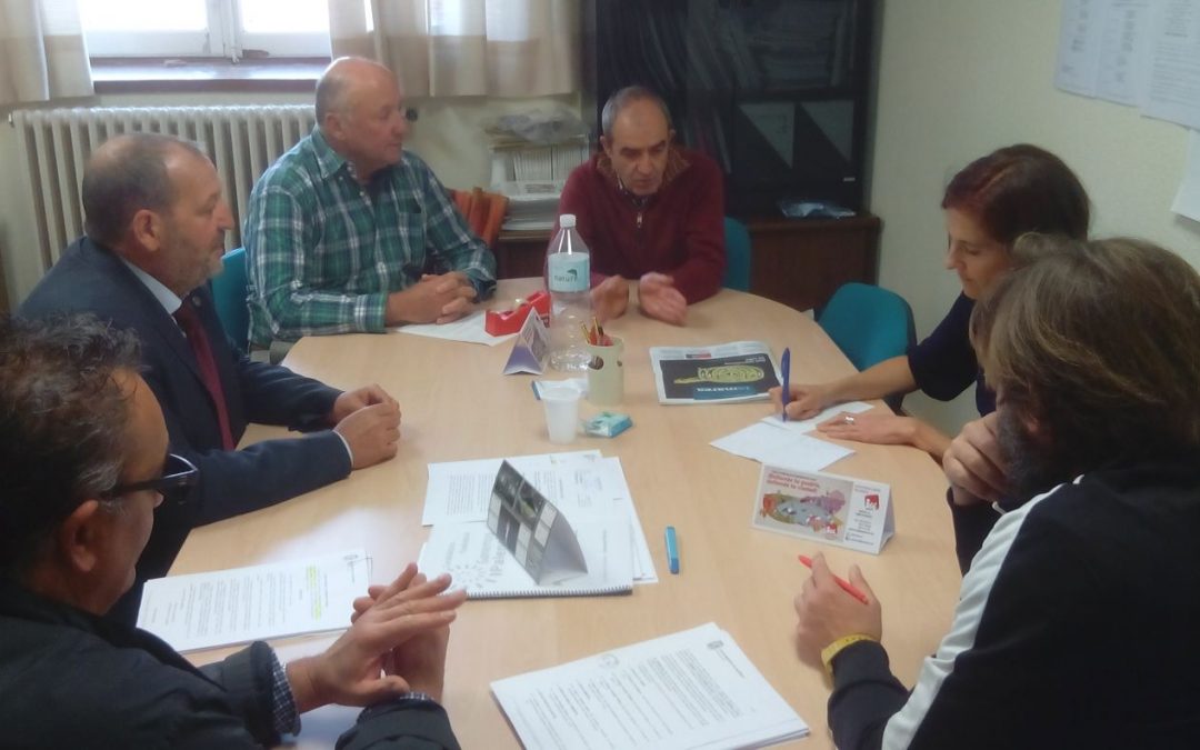 Reunión con la Red de Solidaridad Popular de Palencia RSP