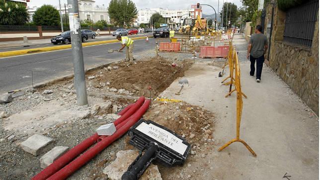 Obras en los barrios de Palencia