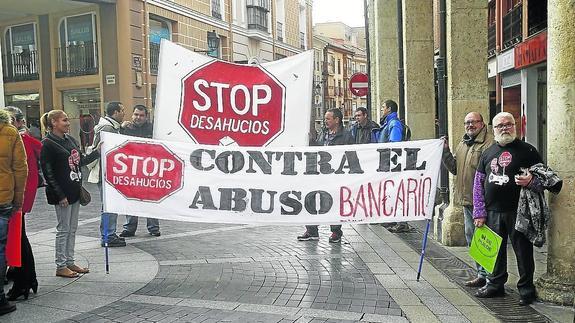 Apoyo a la Plataforma de Afectados por la Hipoteca (PAH) de Palencia