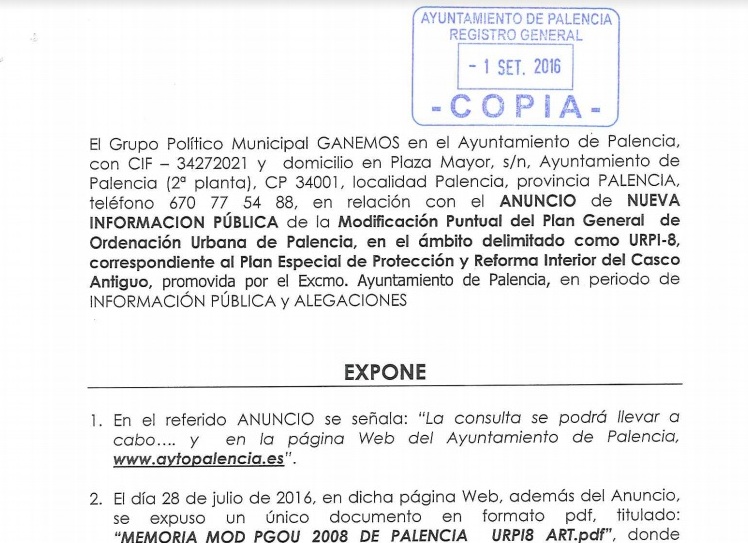 Plan Especial de Protección y Reforma Interior del Casco Antiguo
