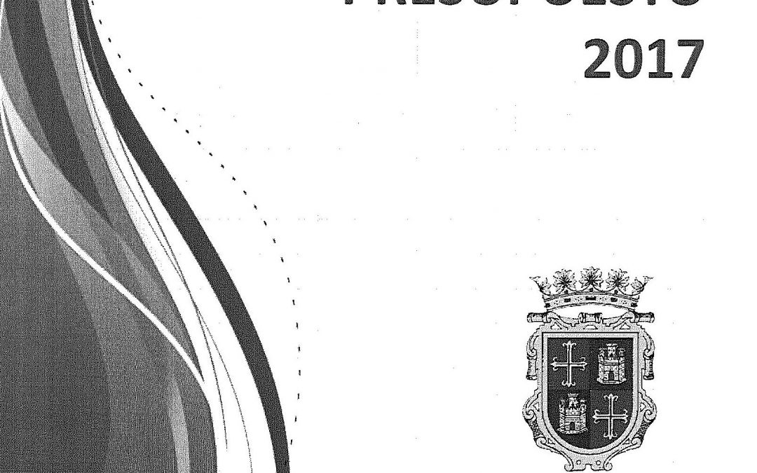 BORRADOR del Presupuesto Municipal 2017 Ayto Palencia
