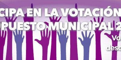 Vota el Presupuesto Municipal 2018 de Ganemos Palencia