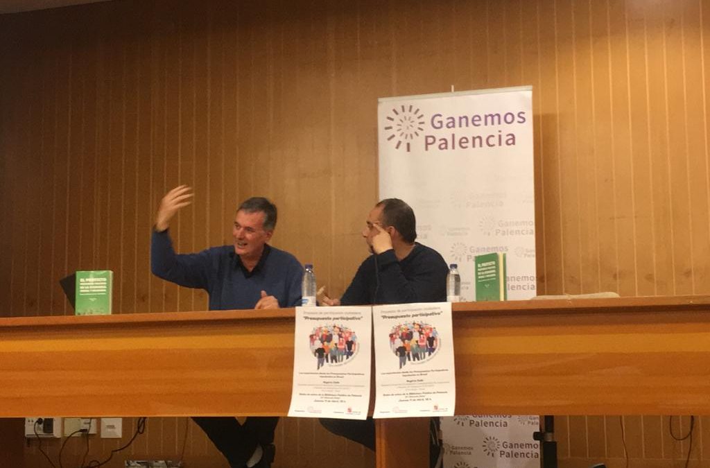 Conferencia de Rogèrio Dalló sobre presupuestos participativos
